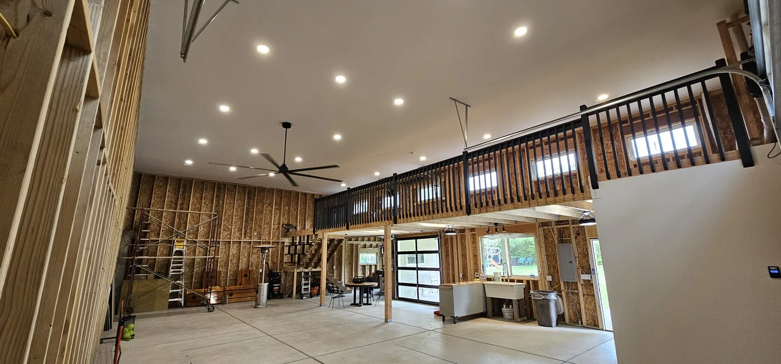 Commercial shop lighting installation by Sujo Electric
